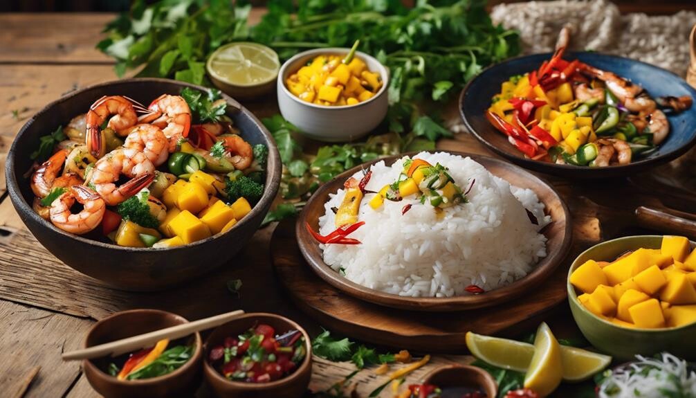 perfect pairings for coconut rice