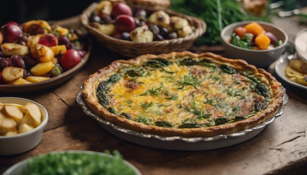 perfect pairings for quiche