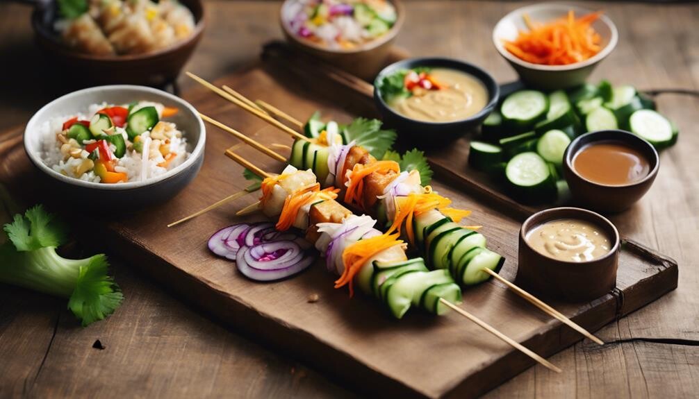 perfect pairings for satay