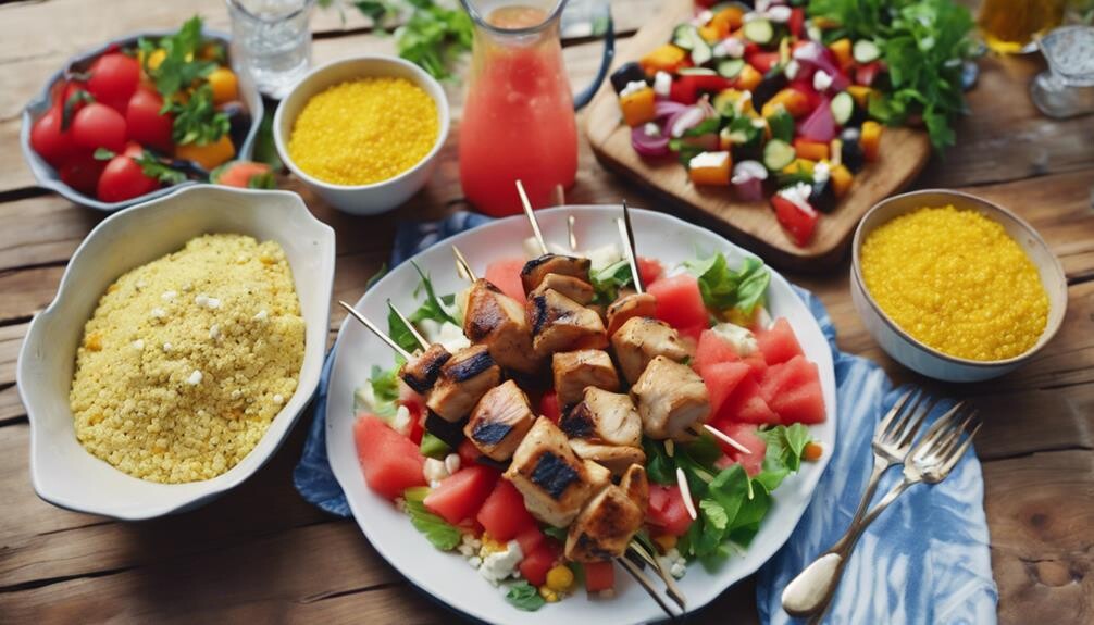 perfect pairings for shish kabobs