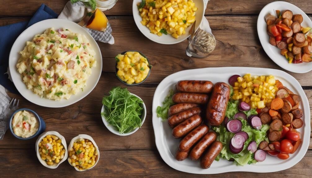 perfect sides for sausage