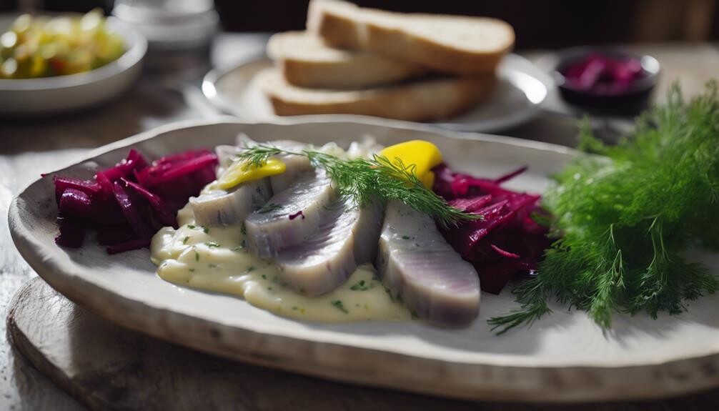 pickled herring side dishes