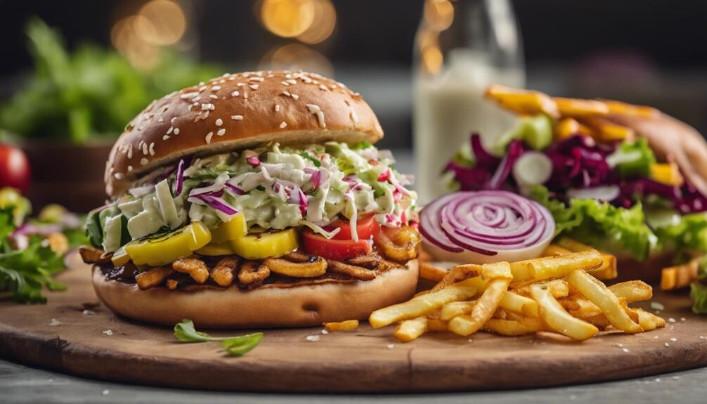 pizza burger side dishes