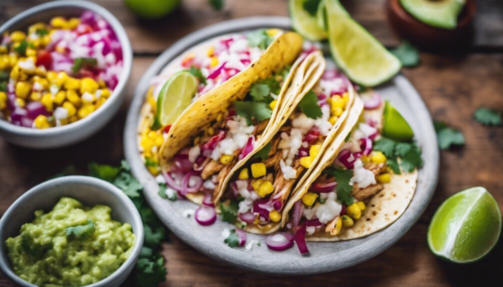 pollo asado taco complements