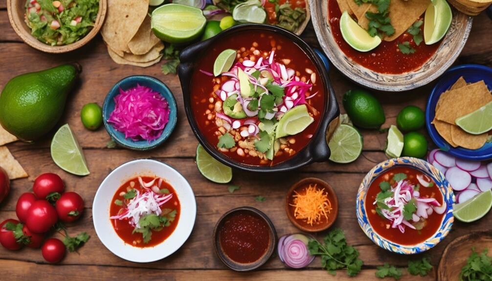 pozole rojo side dishes