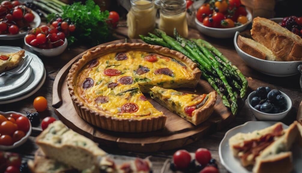 quiche lunch side dishes