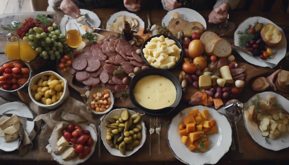 raclette cheese side dishes