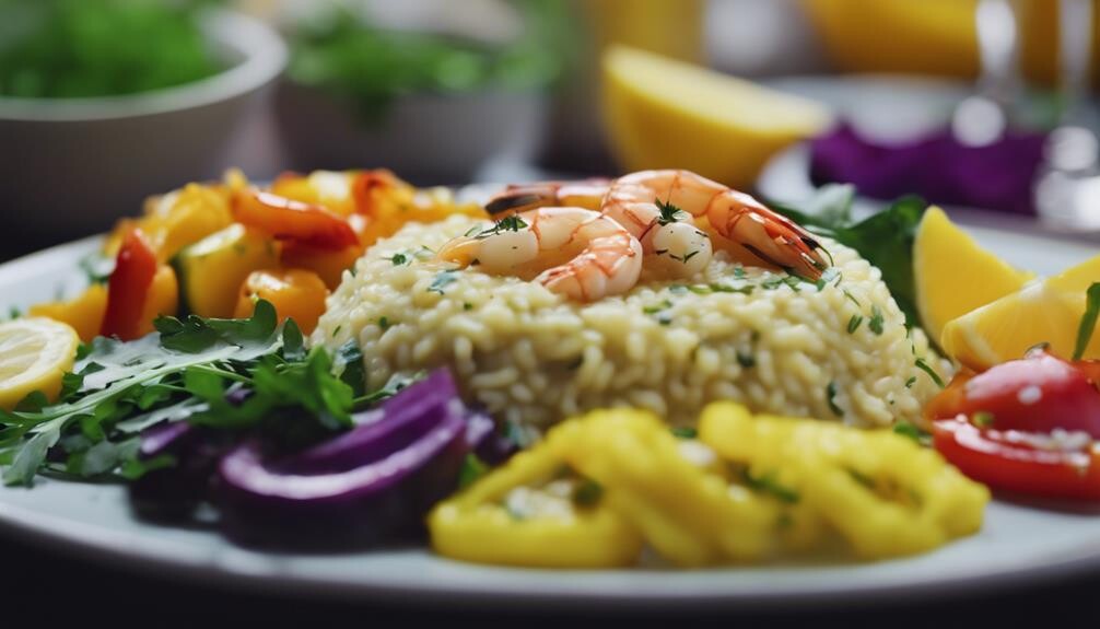 saffron risotto side dishes