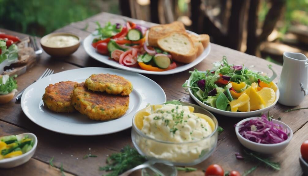 salmon patties side dishes