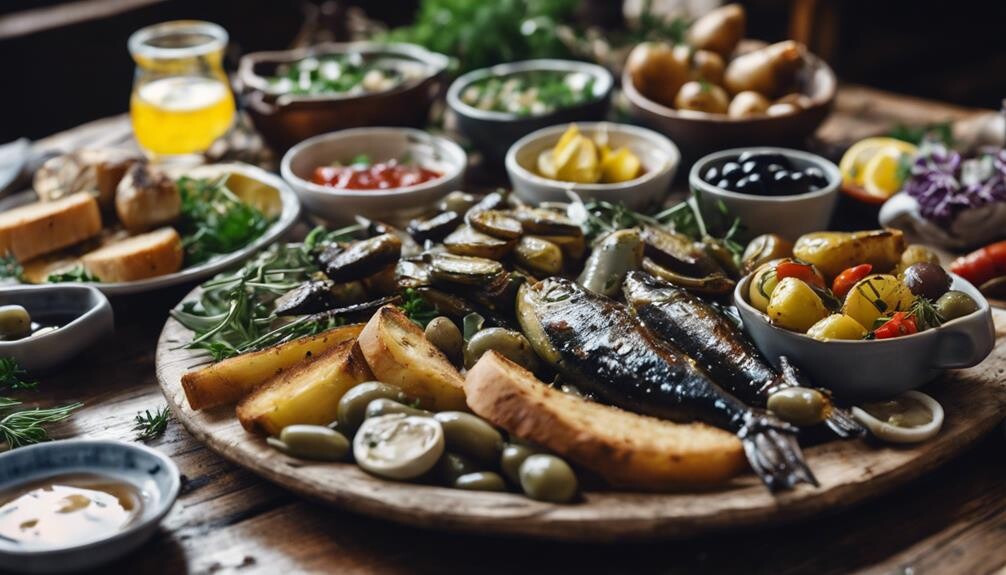 sardine pairing side dishes