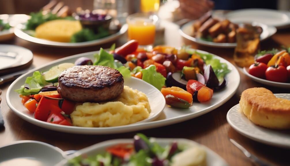 sausage patty dinner sides