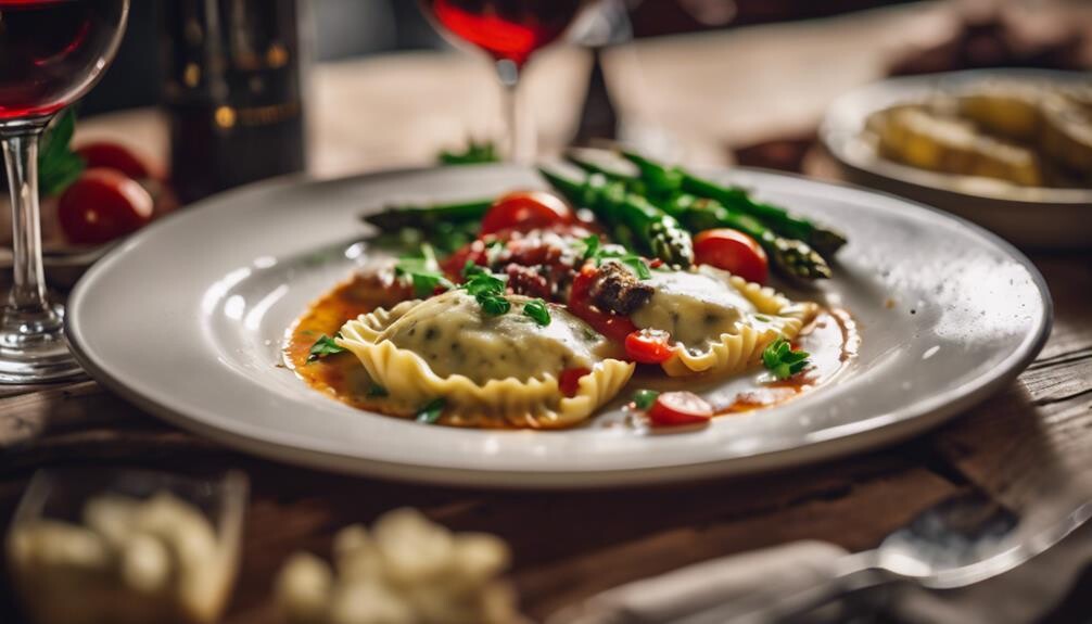 sausage ravioli side dishes
