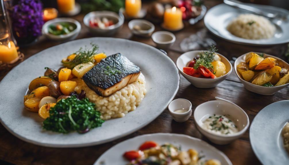 sea bass side dishes