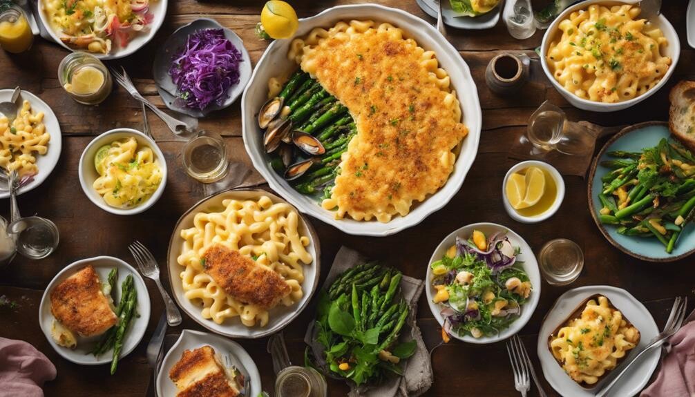 seafood mac side dishes