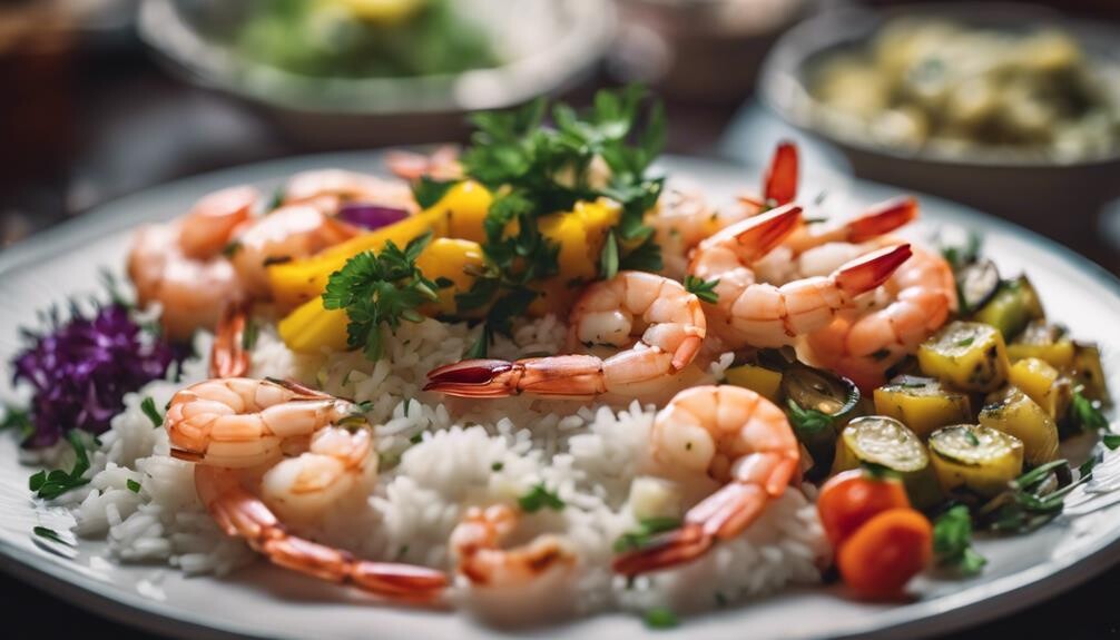 shrimp and rice sides