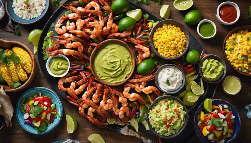 shrimp fajitas side dishes