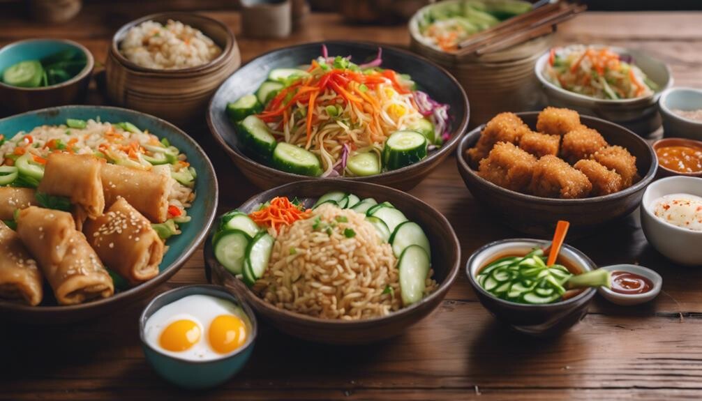 side dishes for egg rolls
