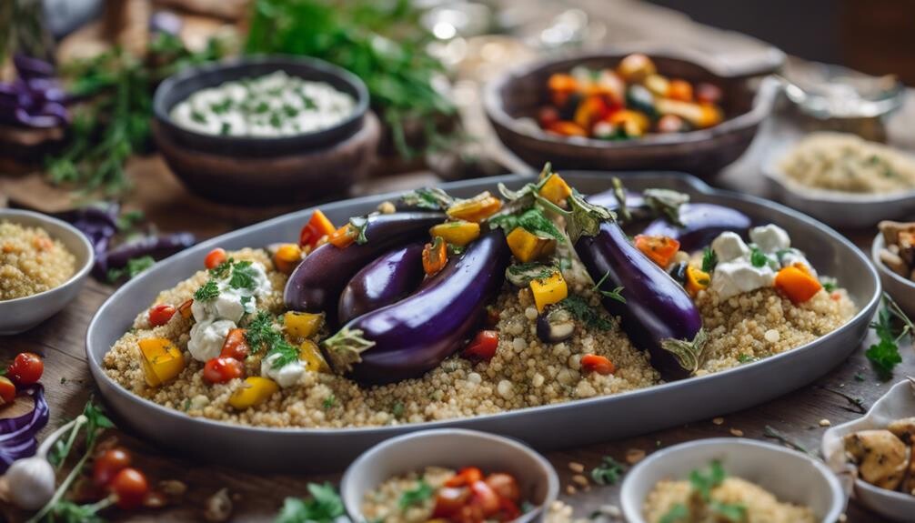 side dishes for eggplant