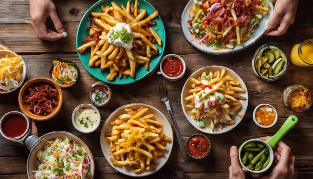 side dishes for loaded fries