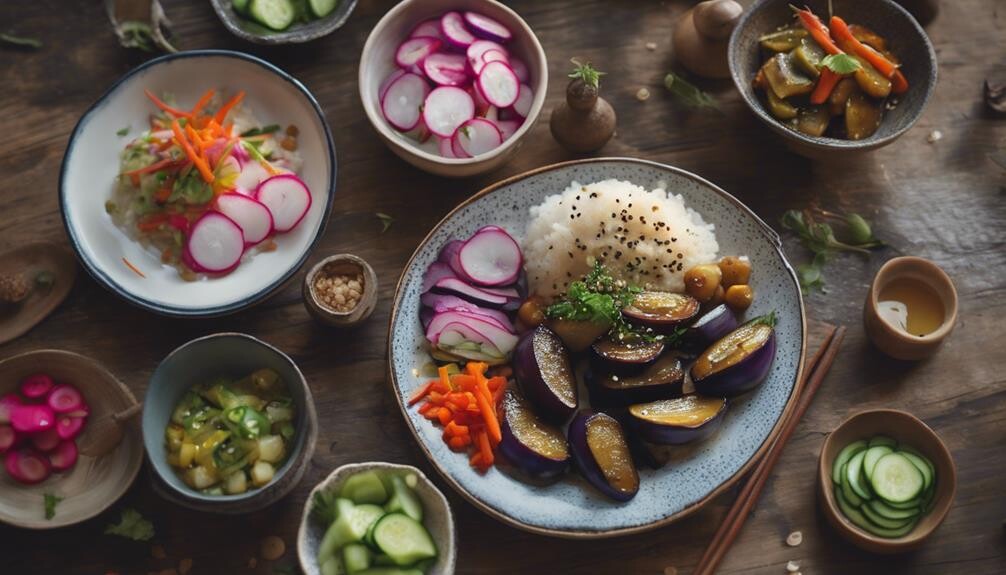side dishes for miso eggplant