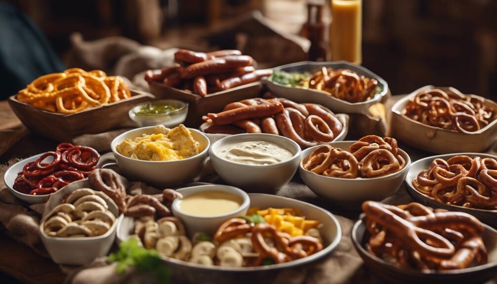 side dishes for pretzels