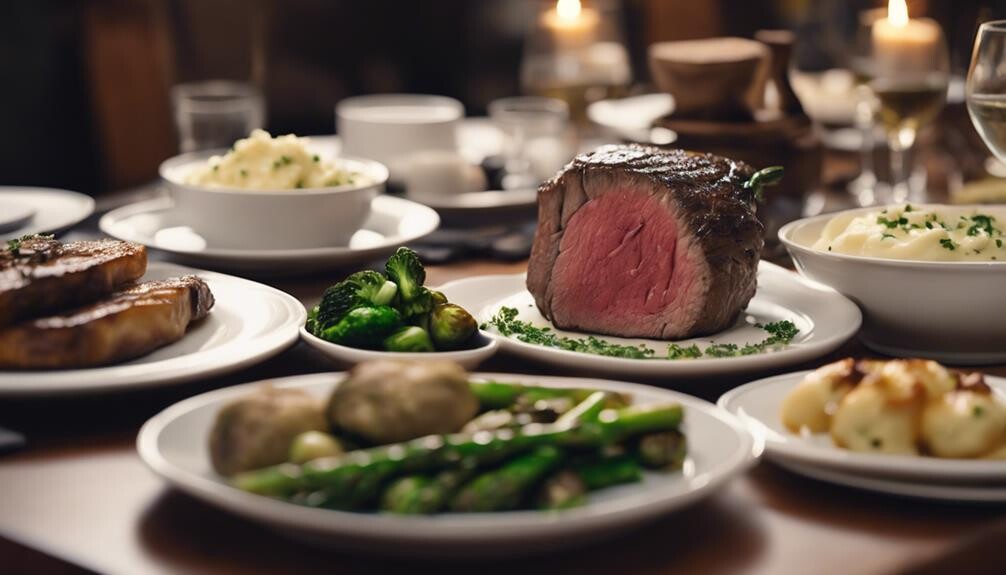 steak oscar side dishes