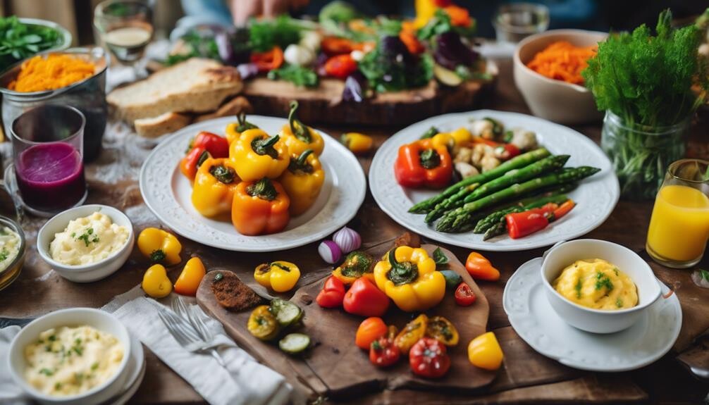 stuffed pepper dinner sides