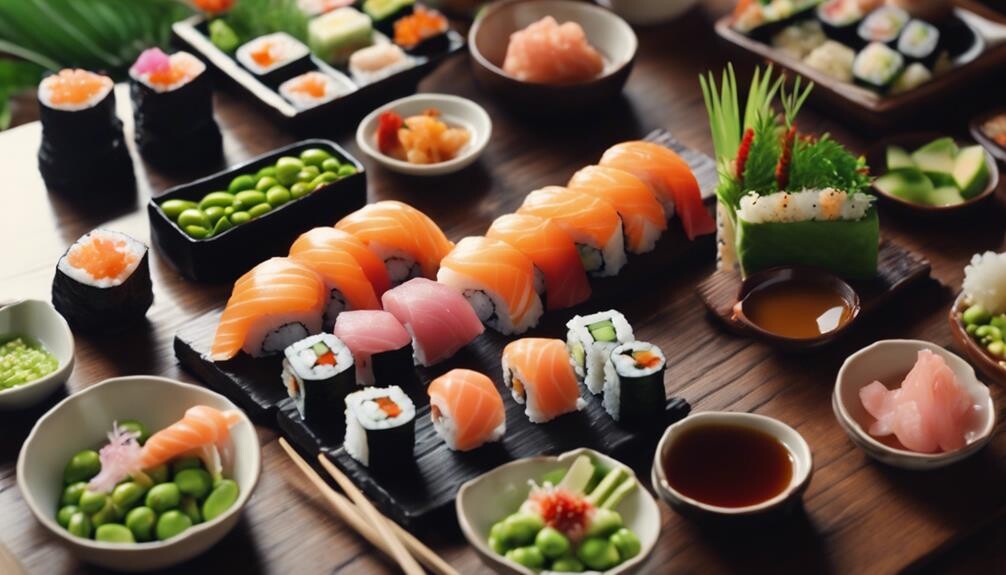 sushi dinner side dishes