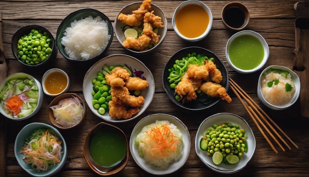 tempura chicken side dishes
