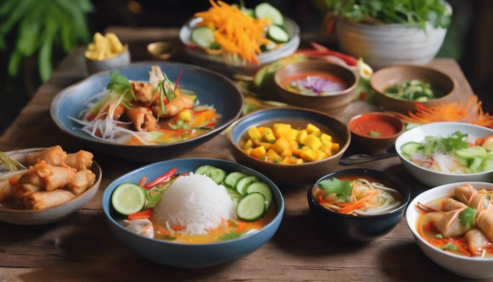 thai chicken side dishes