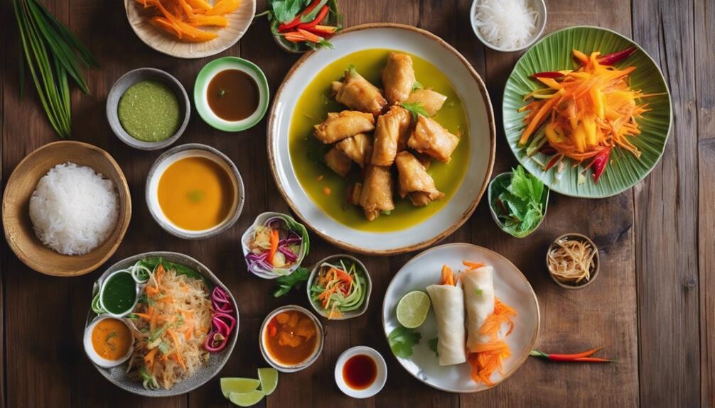 thai coconut chicken sides