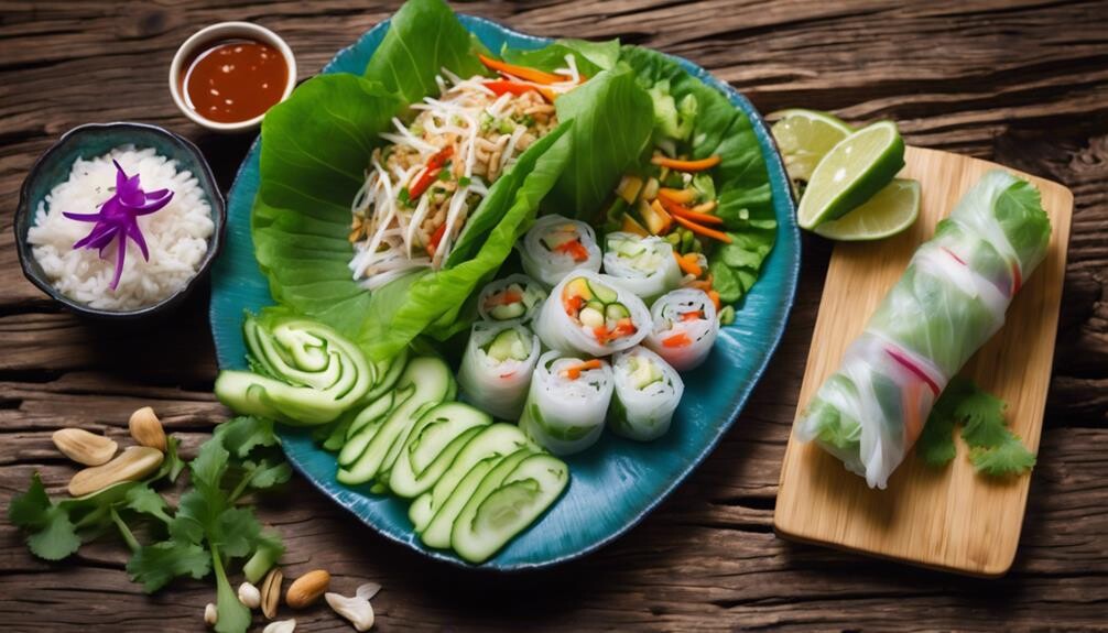 thai lettuce wrap companions