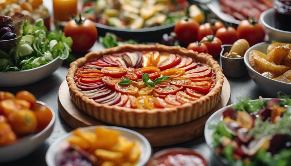 tomato tart side dishes