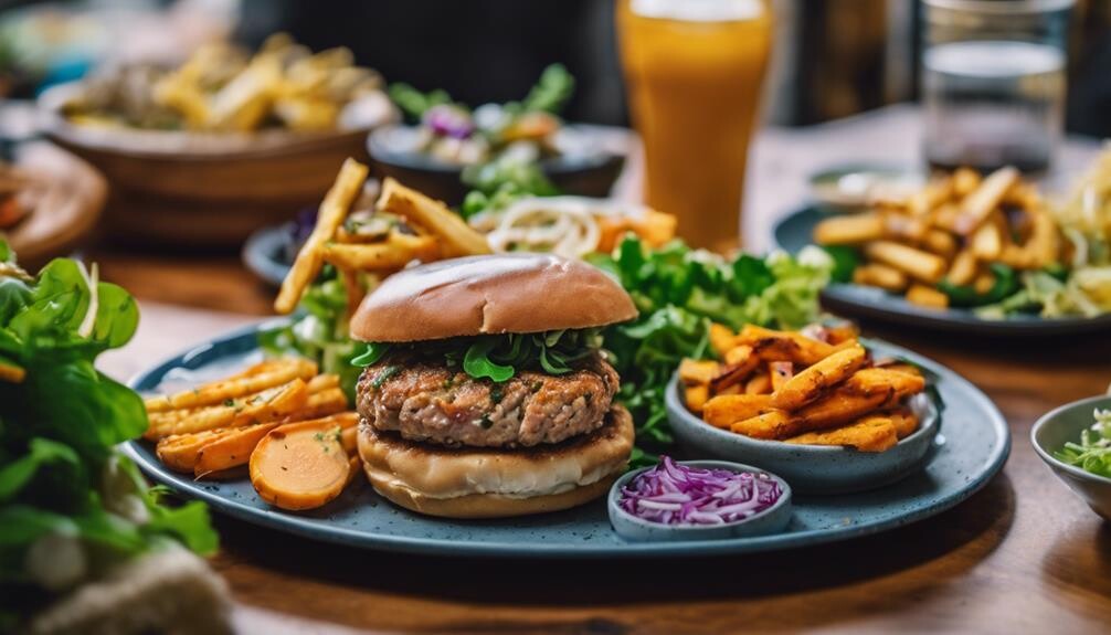 tuna burger side dishes