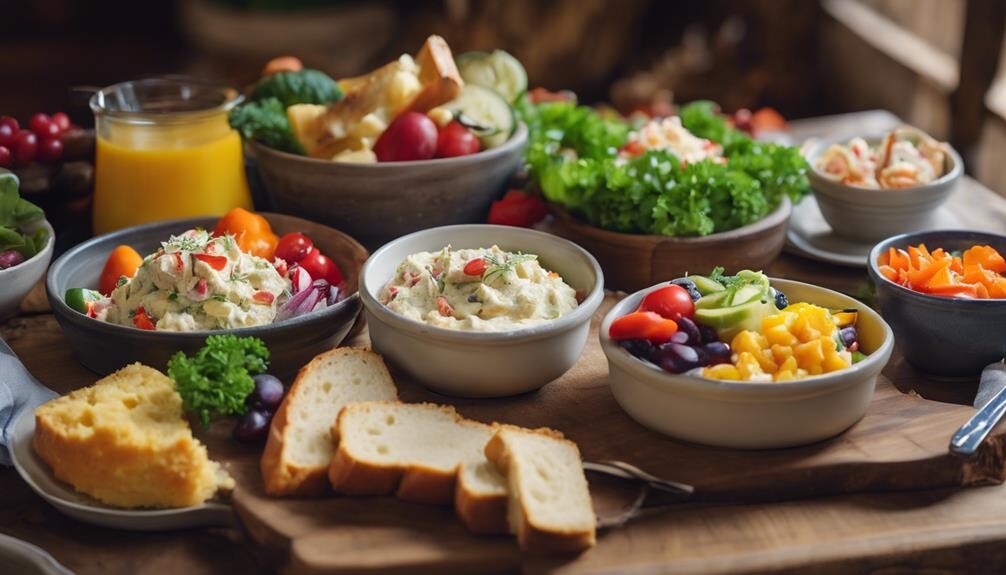 turkey salad side dishes