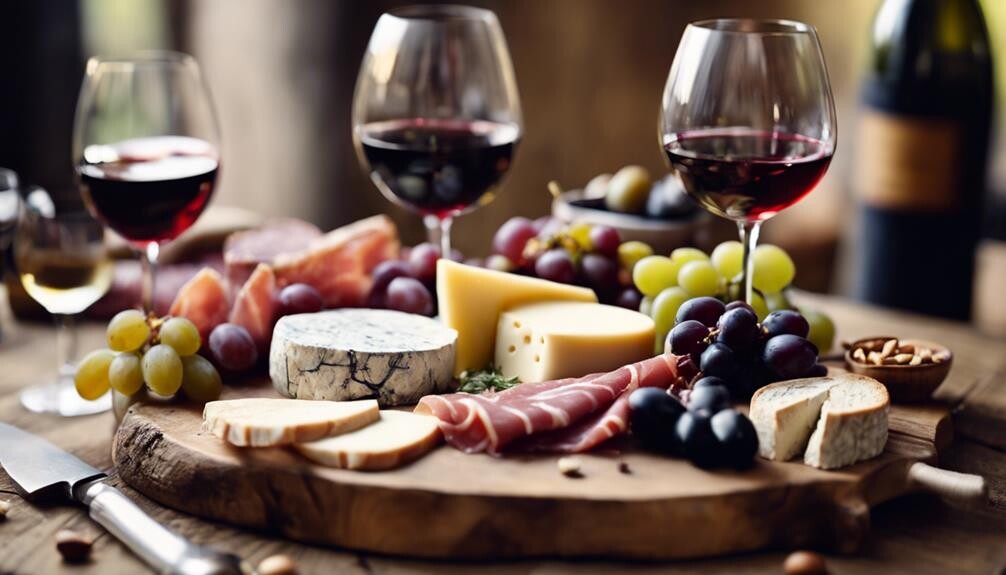 wine tasting side dishes