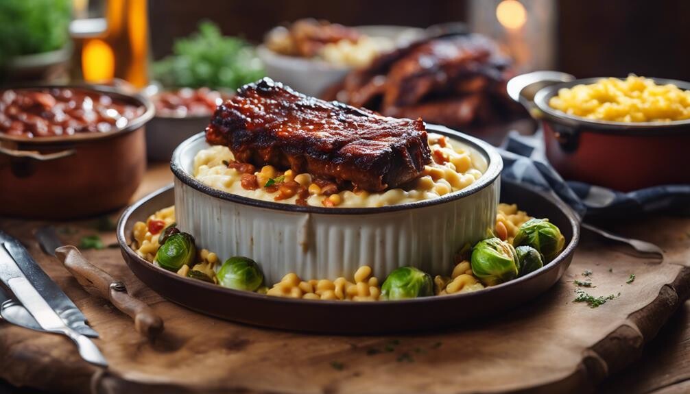 winter bbq rib sides