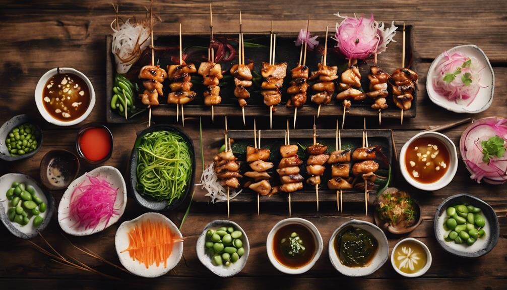 yakitori chicken side dishes