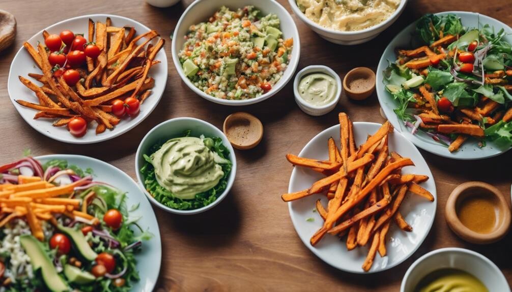 accompaniments for dinner wraps