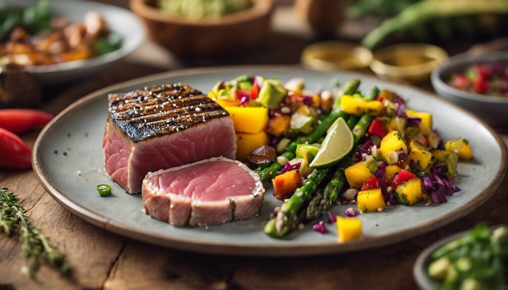 ahi tuna pairing ideas