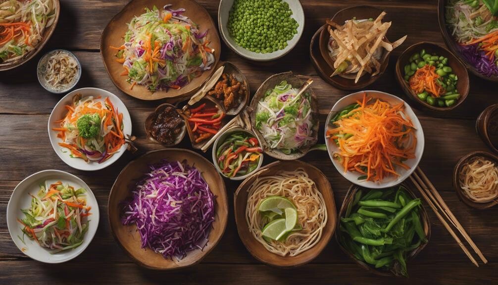 asian slaw side dishes