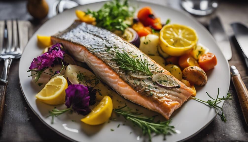 baked trout side dishes