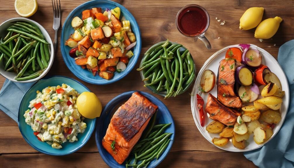 bbq salmon side dishes