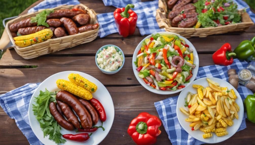 brats and peppers sides