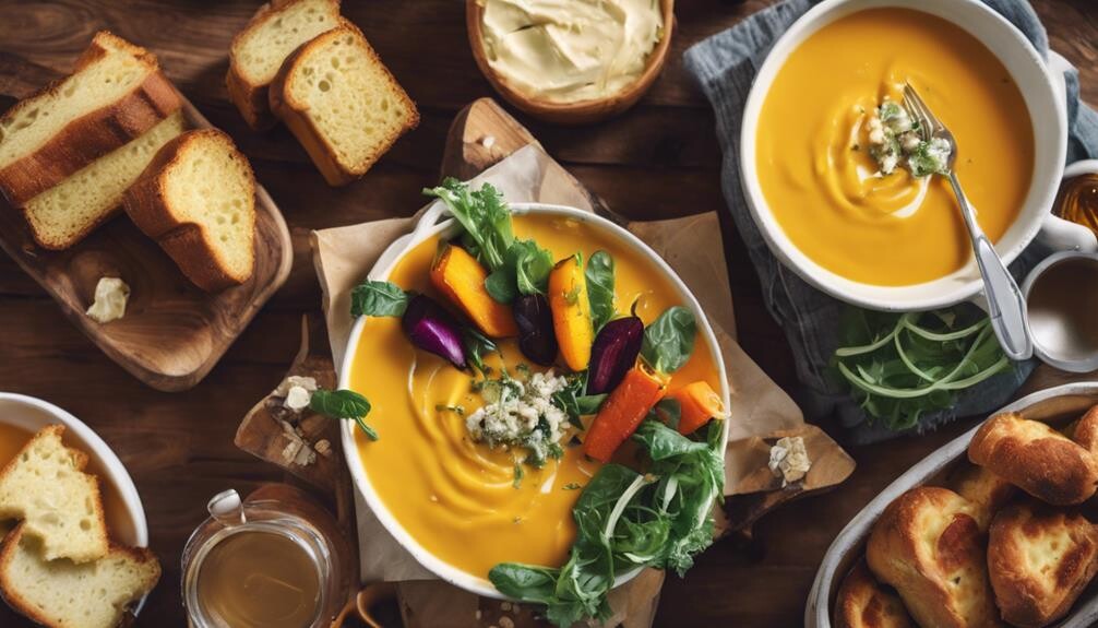 butternut soup side dishes