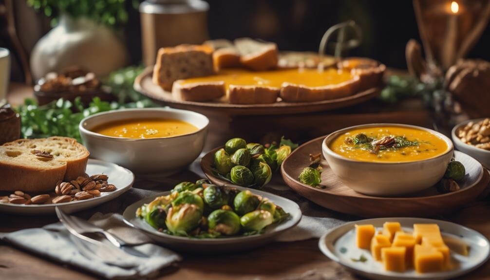 butternut squash soup sides