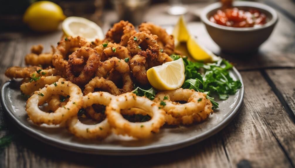 calamari dinner side dishes