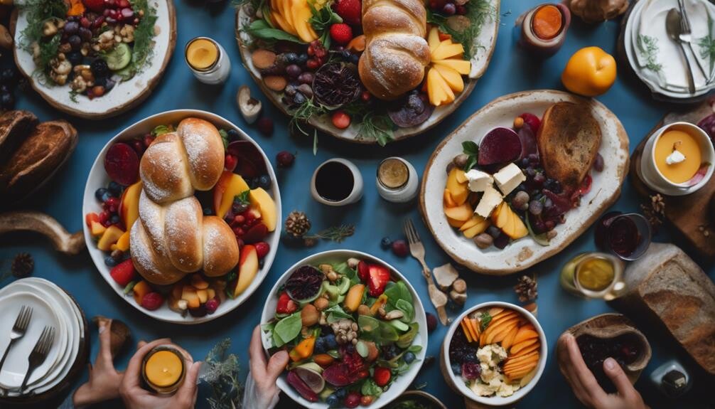 challah bread side dishes