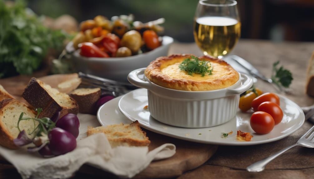 cheese souffle side dishes