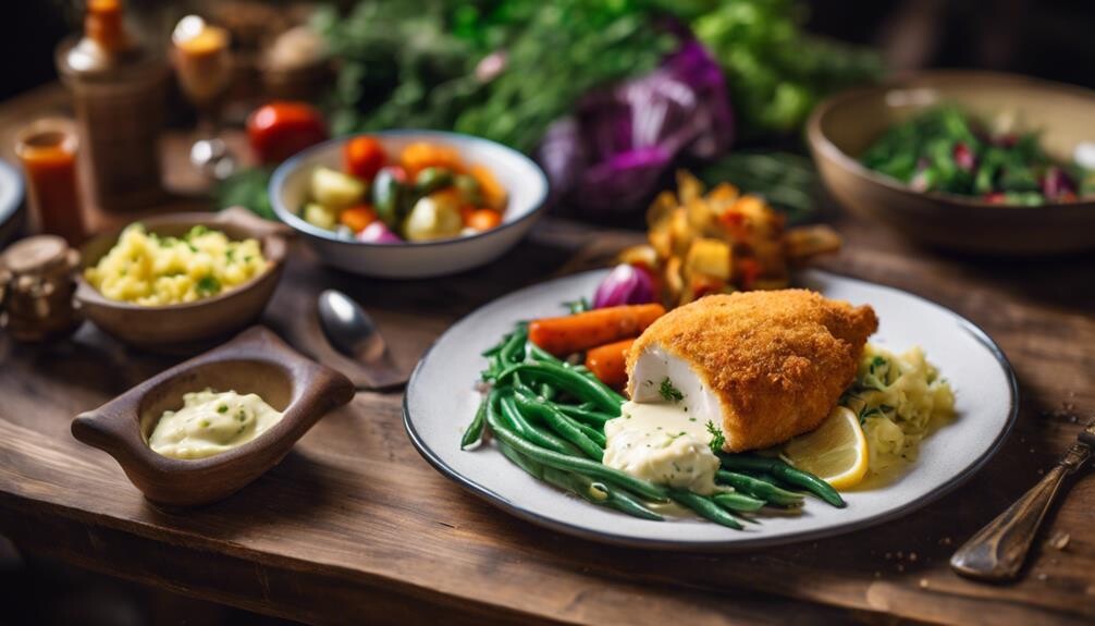chicken kiev side dishes